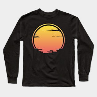 Sunset and cloud Long Sleeve T-Shirt